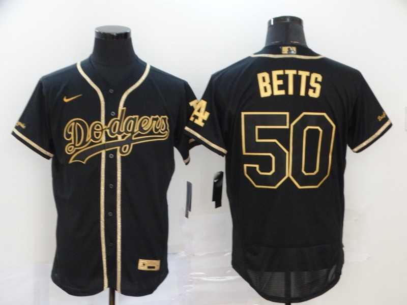 Dodgers 50 Mookie Betts Black Gold 2020 Nike Flexbase Jersey,We sell and wholesale Dodgers 50 Mookie Betts Black Gold 2020 Nike Flexbase Jersey on line form chian!